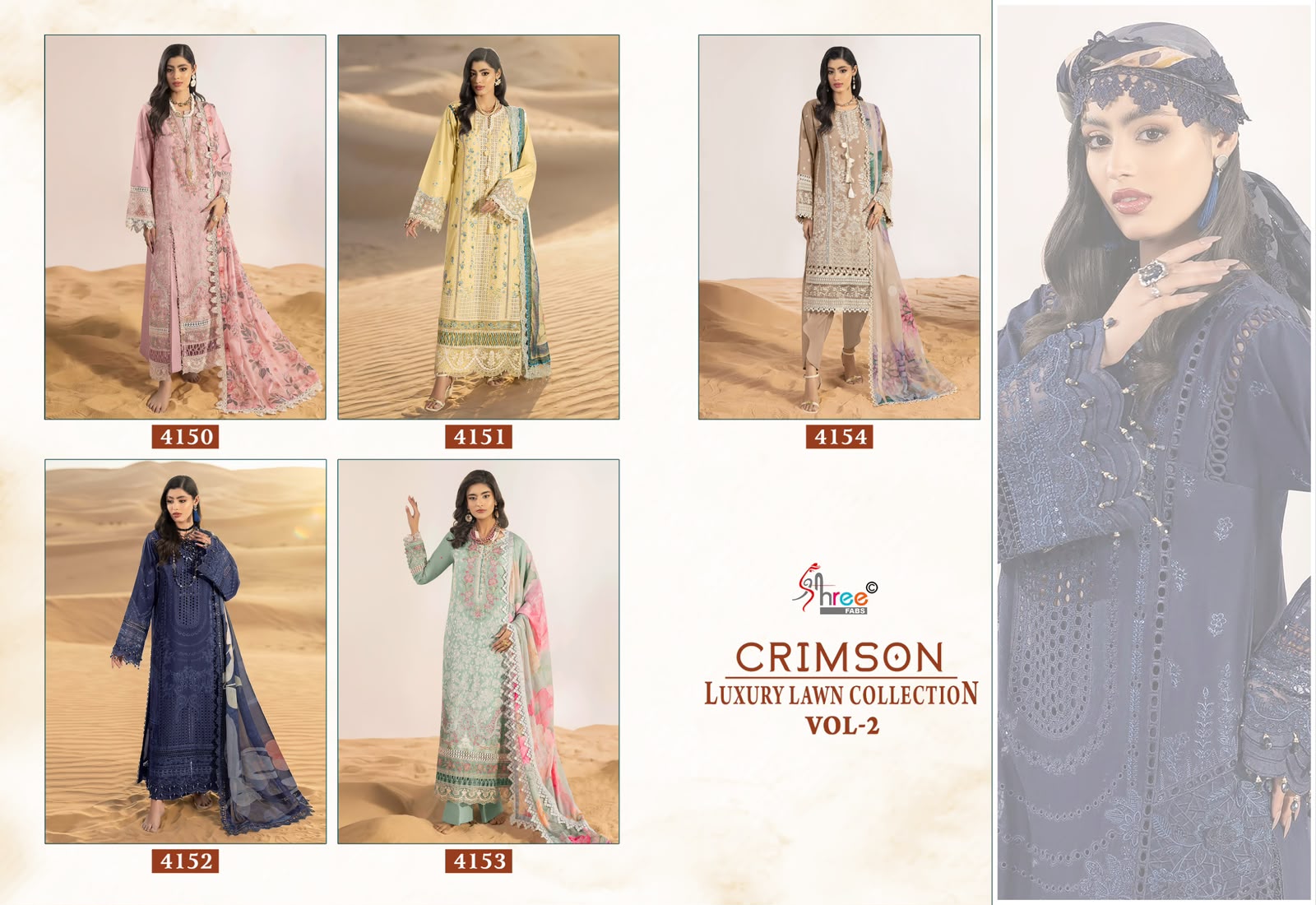 Shree Fab - Crimson Vol.2 Ciffon Duptta Shree Fab – Crimson Vol.2 Ciffon Duptta