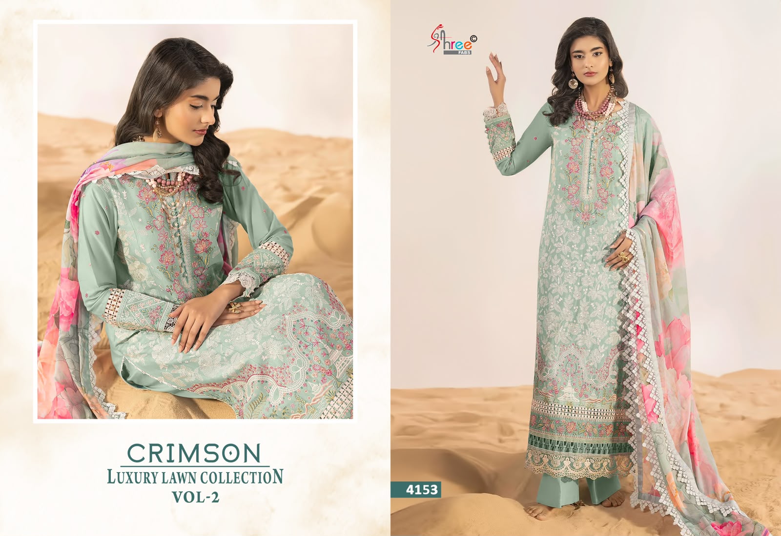 Shree Fab - Crimson Vol.2 Ciffon Duptta Shree Fab – Crimson Vol.2 Ciffon Duptta