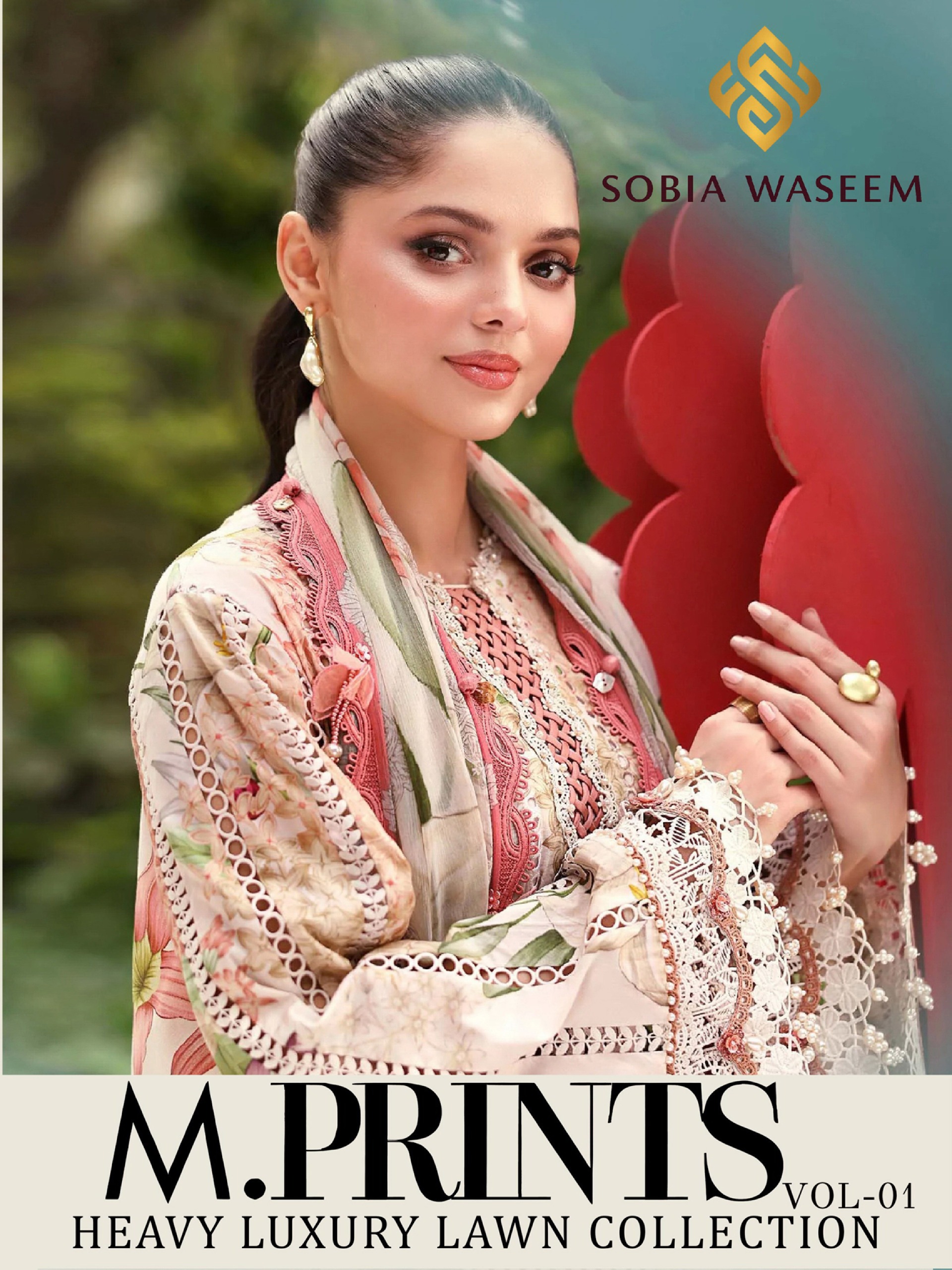 Sobia Waseem - M Print Vol.1 Sobia Waseem – M Print Vol.1 Cotton Printed Wholesale Catalog Cotton Print