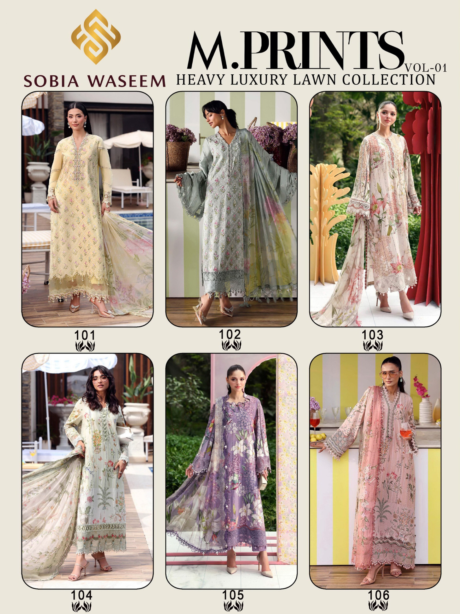 Sobia Waseem - M Print Vol.1 Sobia Waseem – M Print Vol.1