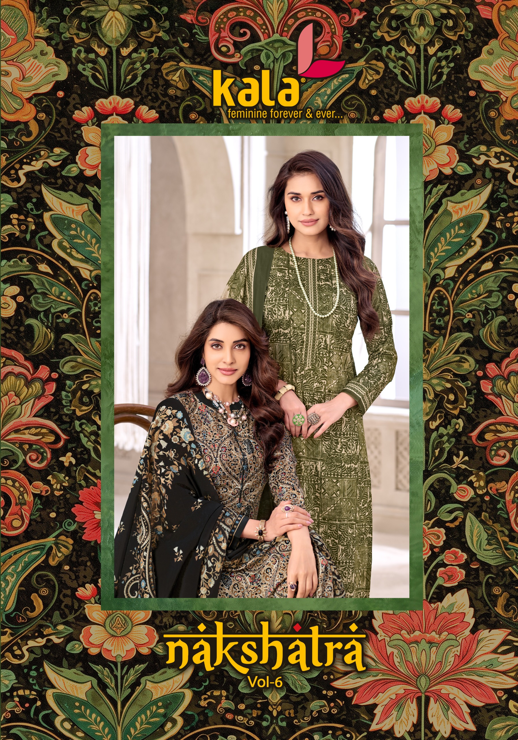 Kala - Nakshtra vol.6 Kala – Nakshtra Vol.6 Cotton Printed Wholesale Catalog Cotton Print