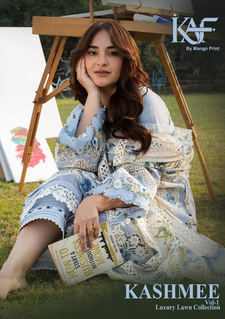 Kaf Fabric - Kashmee Vol.1 Kaf Fabric – Kashmee Vol.1 Cotton Printed Wholesale Catalog Any Occasion