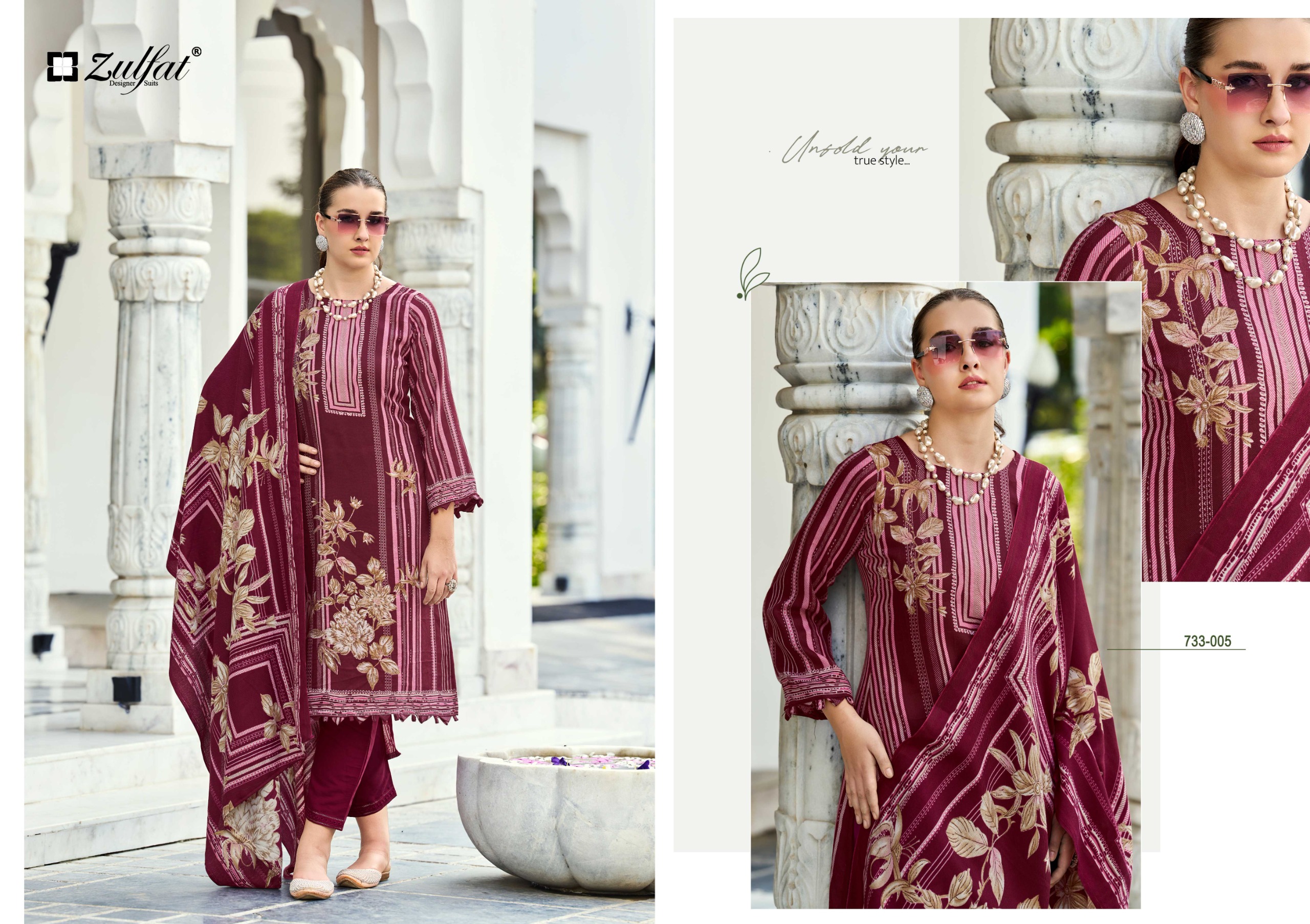 Zulfat Designer Suits- Kohinoor