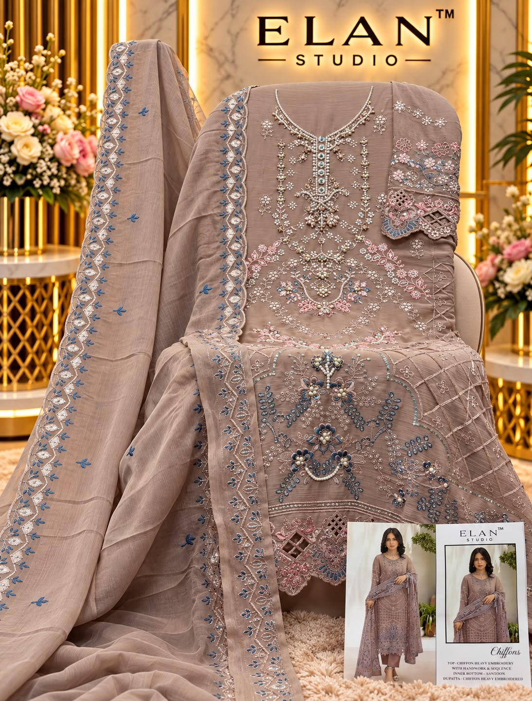 Elan Studio – D.No.69     Salwar Suit Wholesale Catalog Any Occasion