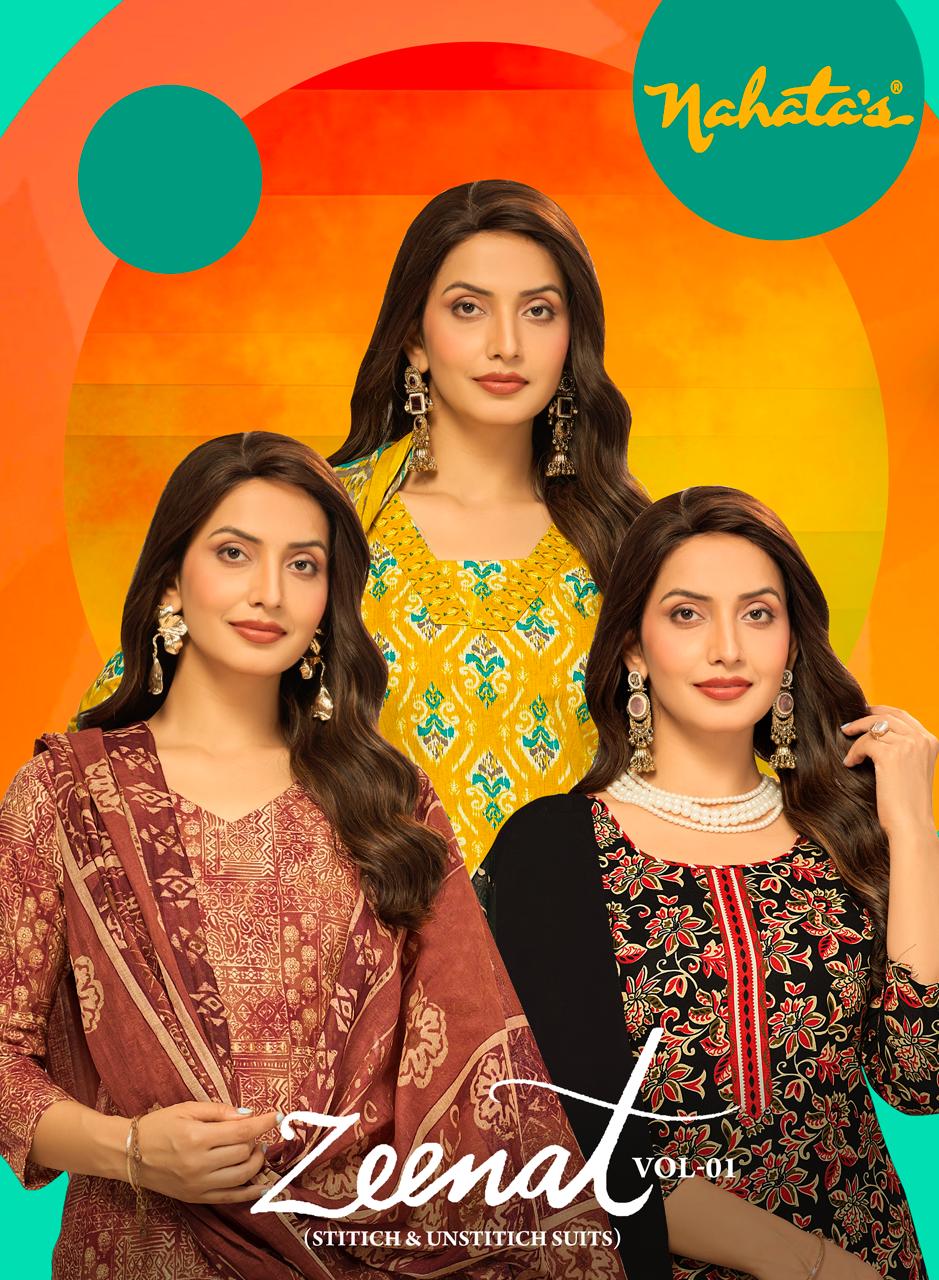 Nahata – Zeenat     Readymade Wholesale Catalog Any Occasion