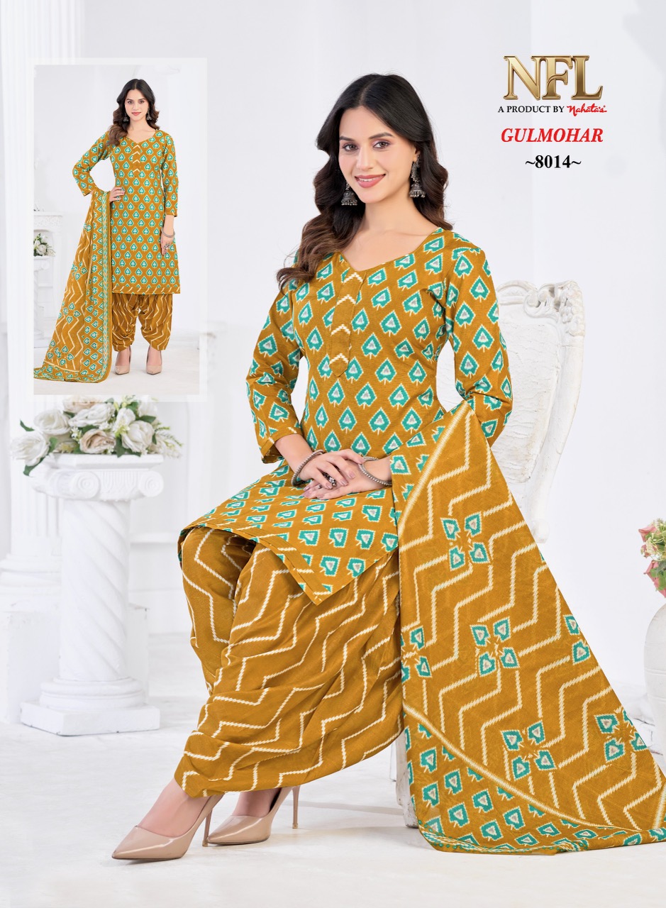 Nahata – Gulmohar     Readymade Wholesale Catalog Diwali