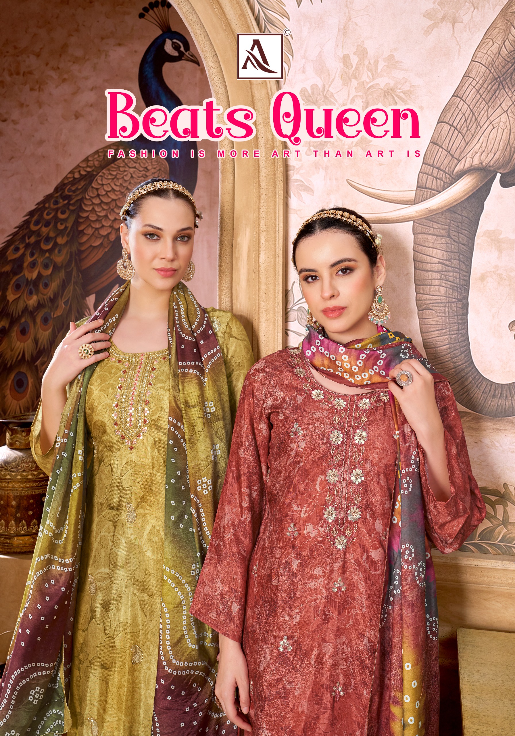 Alok Suit – Beats Queen     Salwar Suit Wholesale Catalog Marriage