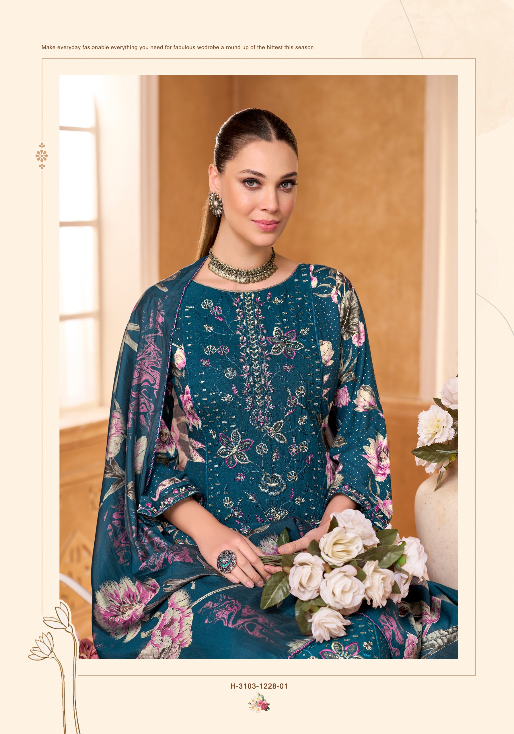Alok Suit – Sakina Vol.8