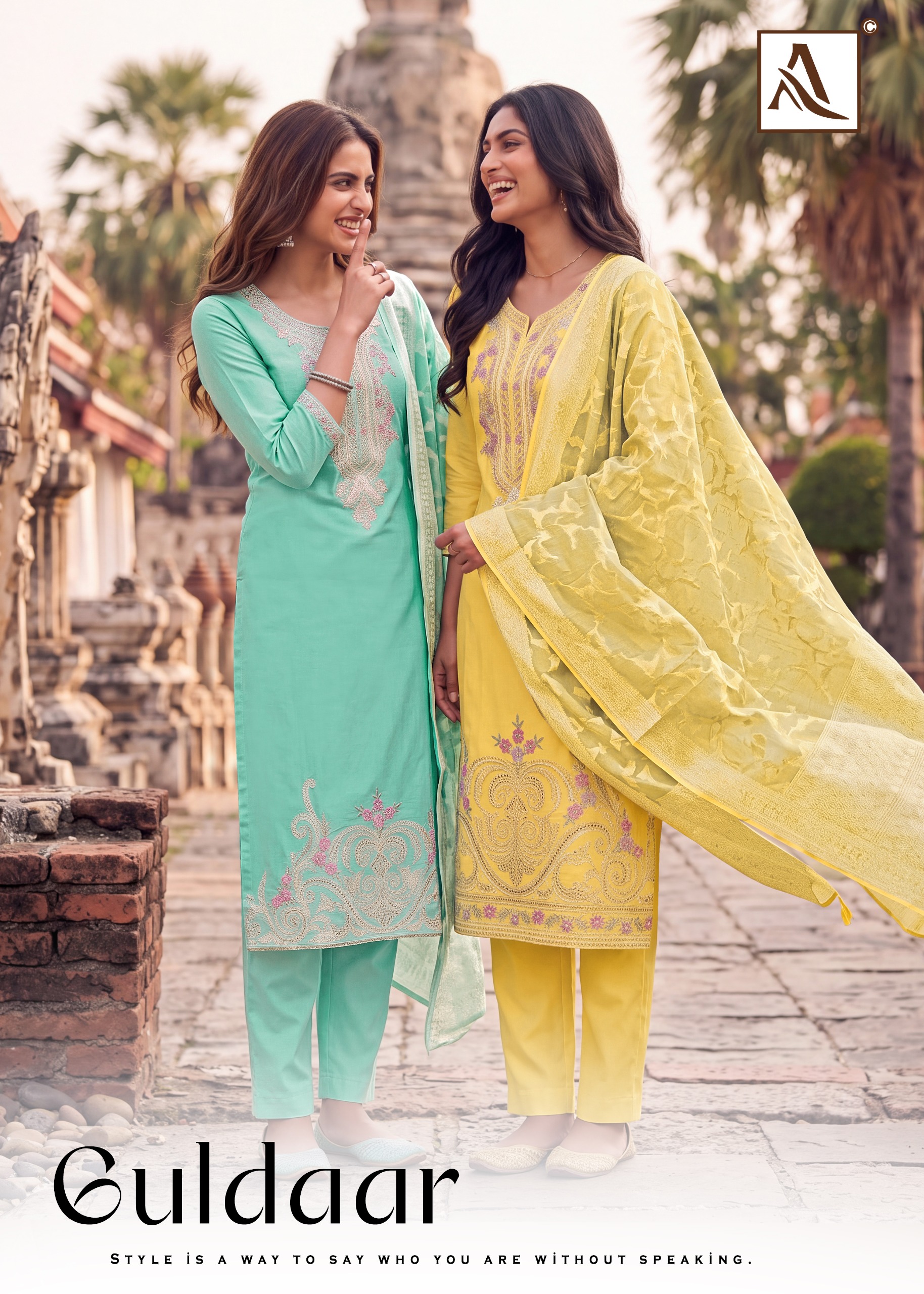 Alok Suit – Guldaar     Salwar Suit Wholesale Catalog Any Occasion