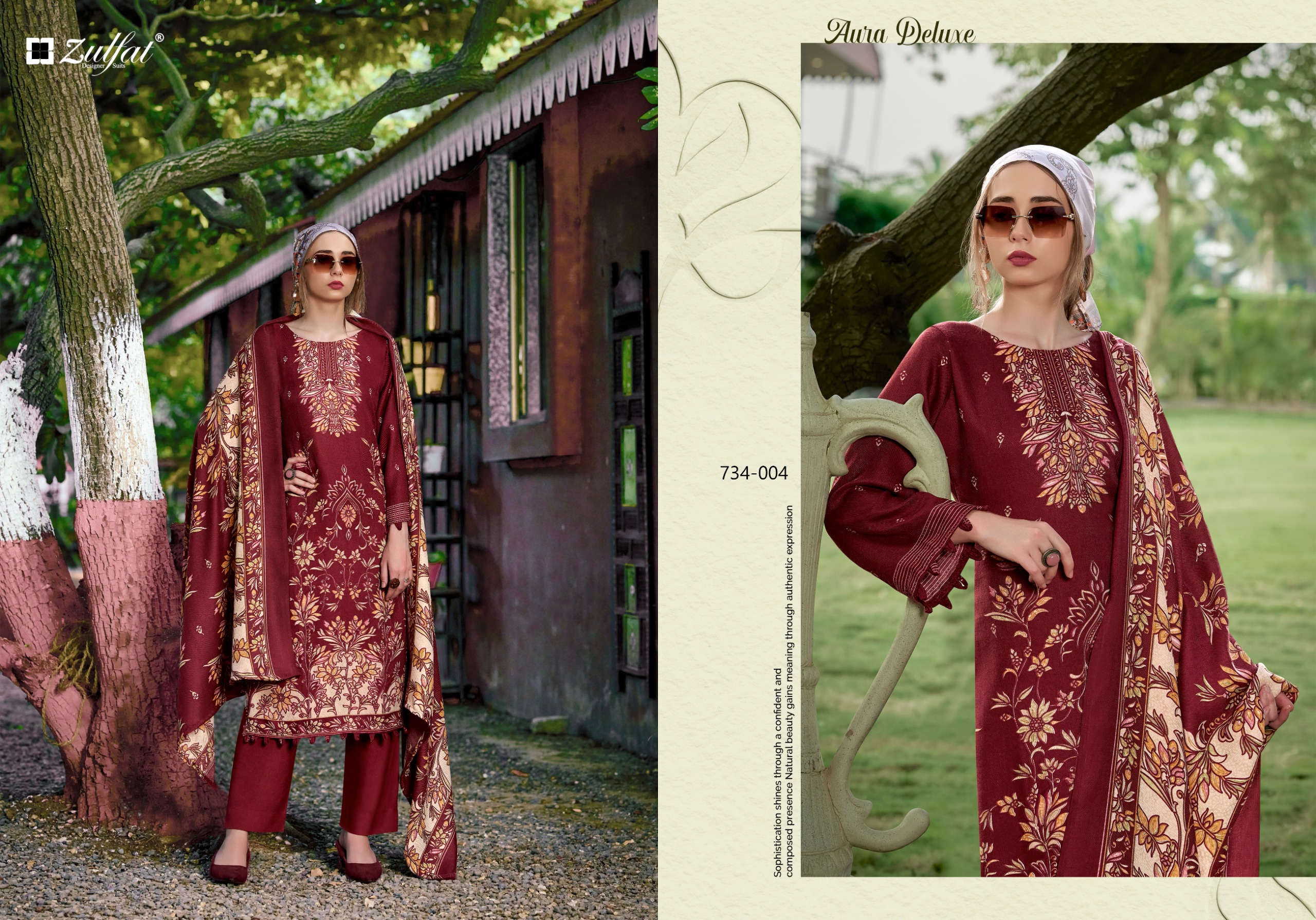 Zulfat Designer Suits - Shahinoor Zulfat Designer Suits – Shahinoor