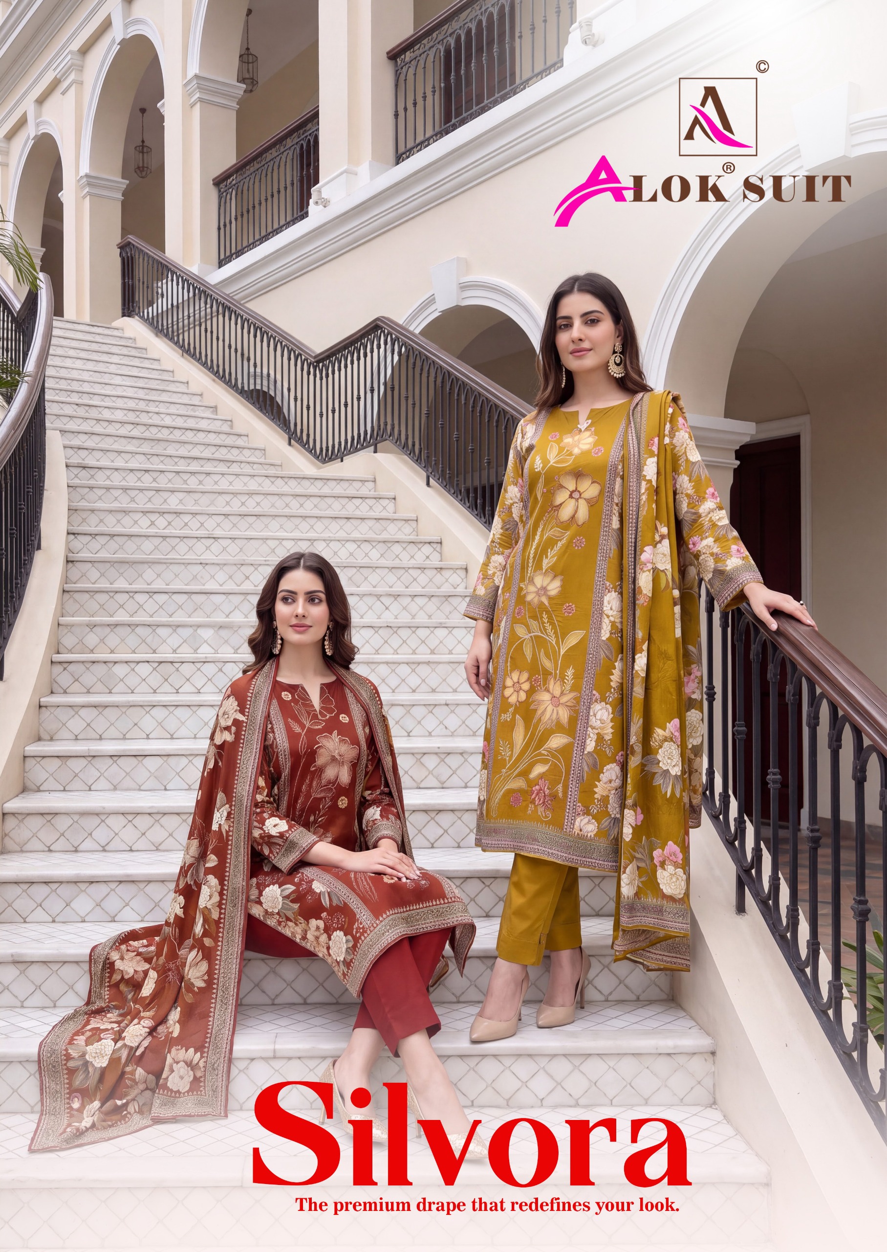 Alok Suit - Silvora Alok Suit – Silvora Salwar Suit Wholesale Catalog Any Occasion