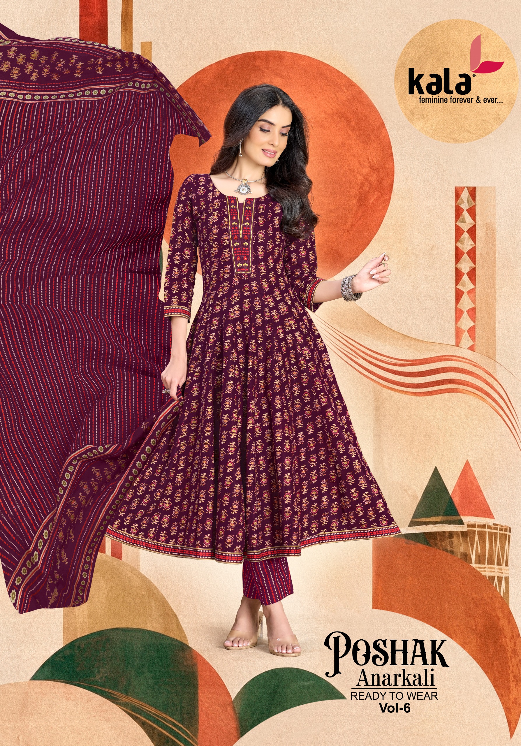 Kala Creation - Poshak Anarkali Vol.6 Kala Creation – Poshak Anarkali Vol.6