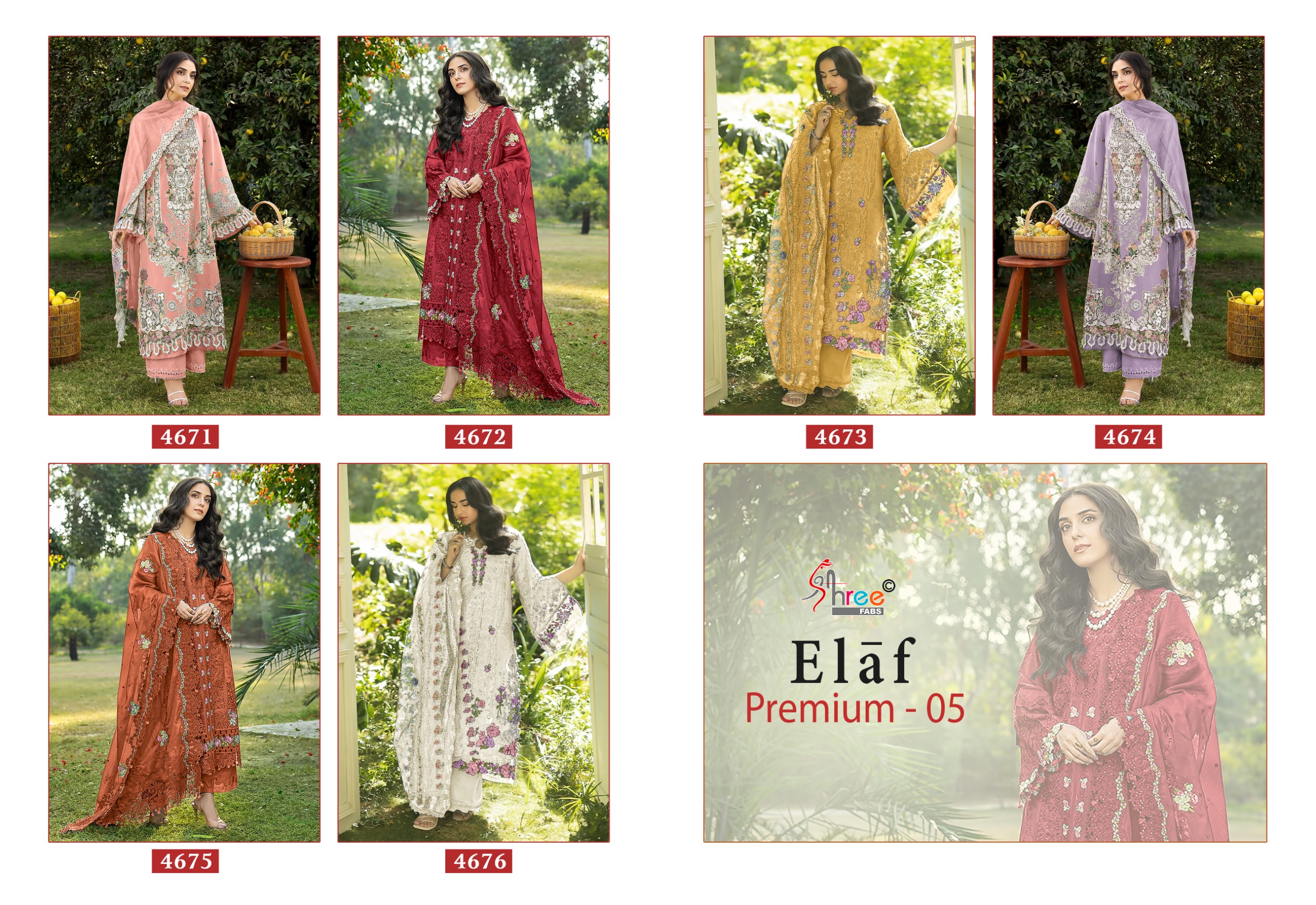 Shree Fab – Elaf Premium vol.5 Kota Doriya